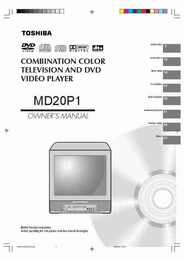 Toshiba TV DVD Combo MD20P1-page_pdf